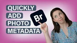 Add metadata to multiple images in Adobe Bridge