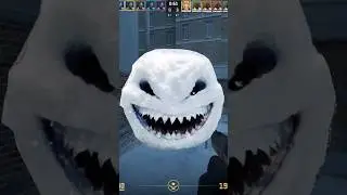 The evil snowman is real 