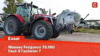 ESSAI du tracteur MASSEY FERGUSON 7S.180 - Points forts et points faibles - Test drive