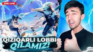 QIZIQARLI LOBBI QILAMIZ STRIM🔥 PUBG MOBILE!!!