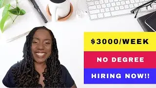 High Paying Worldwide Remote Jobs | up to $3000/wk | No Degree