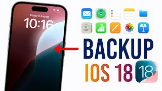 How To Backup iPhone Data iOS 18 | 3 Ways to Back Up Your iOS 18 Phone Security | Backup iOS 18 |