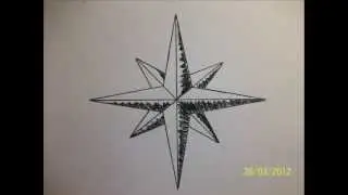 drawing a perfect star easily step by step in 1 minute