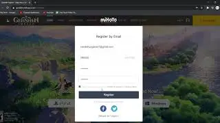 Create and Login to Genshin Impact Account  2020 | Genshin Impact Sign up
