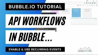 How to Enable API Workflows in your Bubble.io App