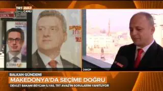 Makedonya'daki 11 Aralık Seçimlerini, Makedonya Bakanı Beycan İlyas ile Konuştuk - TRT Avaz