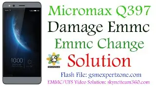 Micromax Q397 Damage Emmc Change Video Solution || Emmc Repair Jtag || Skynet Team