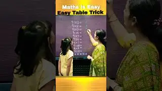Easy Table Trick 🔥 Table of 91 | Vedic Maths 