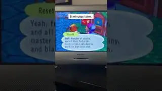 Jed Meets Resetti in Animal Crossing