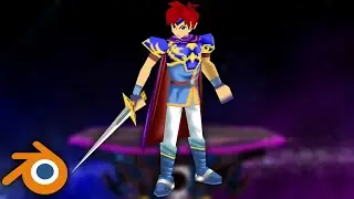 Roy in the Style of Smash 64 #Shorts