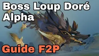 Battre le  LOUP ALPHA DORÉ en F2P Guide Genshin Impact FR