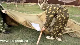 Палатка Армейская Барачная Облегченная