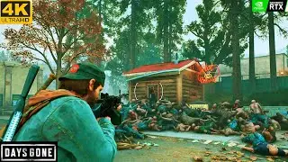 DAYS GONE - The CHEMULT HORDE Easy way ( 4k 60fps )