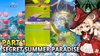 Secret Summer Paradise PART 1 Event Gameplay | Genshin Impact 3.8