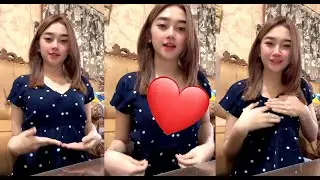 Uty Lagi Live TT gak sengaja Ketapelnya Keliatan