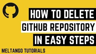 How to Delete Github Repository | Github Tutorials |