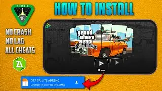 How to Install Gta San Andreas in Android 15 😱😱 || Support All Devices