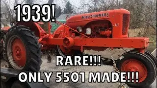 WILL IT START? RARE! 1939 ALLIS CHALMERS RC