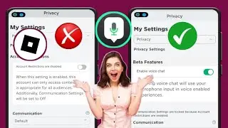 วิธีรับ ROBLOX VOICE CHAT (2024) วิธีเปิดใช้งานการแชทด้วยเสียงบน Roblox