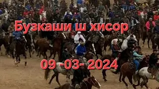 мусобиқаи бузкаши дар шаҳри Ҳисор 09 03 2024