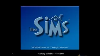 The Sims gameplay (PC Game, 2000)