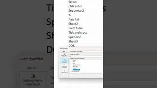 How to create Table of Contents in Microsoft excel 