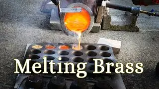 Melting Brass on the 4th of July - my biggest brass melt so far!