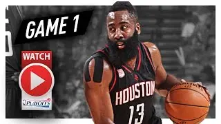 James Harden Full Game 1 Highlights vs Thunder 2017 Playoffs - 37 Pts, 9 Ast, 7 Reb, MVP?