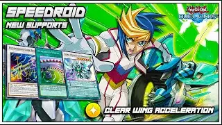 Speedroid New Support , 4 Synchro In One Turn With Hi-Speedroid Cork Shooter [ Yu-Gi-Oh Duel Links ]