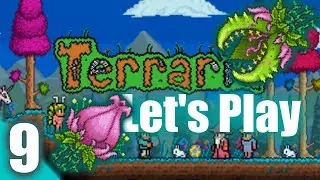 Terraria Let's Play #9 - Plantera Boss and Jungle Temple