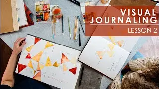 Visual Journaling : Lesson 2 | THE ART OF BEING ANSWERED with Justina Stevens & Cageless Birds