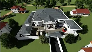 3D house interior Animation | fully detailed video Hamza Architect