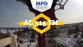 MPG 315 TM Knuckle Boom Crane Air View