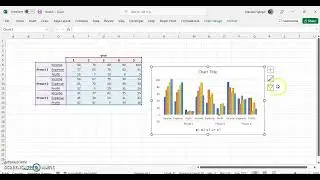 How to Make A Grouped Column Chart In Microsoft Excel! 