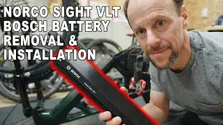 Norco Sight VLT (Bosch): How To Remove and Install the Battery