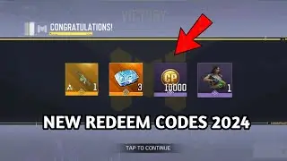 CODM NEW REDEEM CODES 2024 | COD MOBILE CP CODES | AUGUST REDEEM CODE CP CALL OF DUTY MOBILE