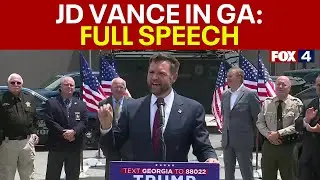 JD Vance Georgia rally: FULL SPEECH