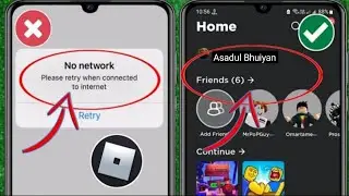How To Fix Roblox No network please retry when connected to Internet problem (2024)