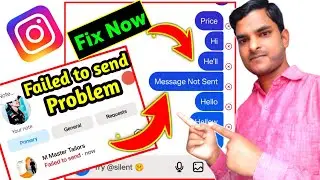 How To Fix Instagram Message Not Sending [100 % WORK]