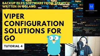 Viper Configuration Solutions - Backup Files Software From Scratch Written in Golang Tutorial #4