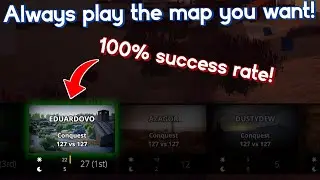 How To Always Get The Map That You Want To Play In Battlebit Remastered (100% Success Rate!)