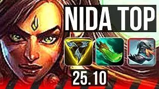 NIDALEE vs URGOT (TOP) | 9/3/6 | KR Master | 25.10