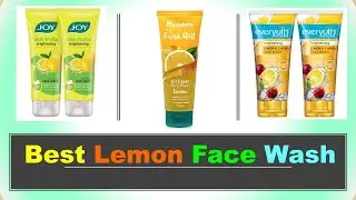 Best Lemon Face Wash in India 2023 ⚡ सबसे अच्छा लेमन फेस वाश  ⚡