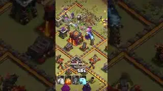 Th 8 attack vs Th10 - Clash of clans 