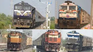 High Speed Diesel TRAINS | Sachkhand, Tapovan & Nandigram Express | Train Videos Indian Railways
