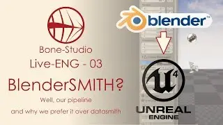 [ENG] Live 03 😎 export MATERIALS from Blender ▶ Unreal, is this BlenderSMITH? 😎