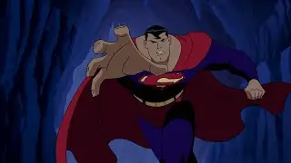Superman (DCAU) Powers and Fight Scenes - Justice League Season 2