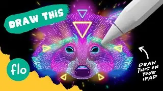 Amazing Animal Art on iPad in Procreate 