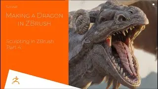 Sculpting a Dragon In ZBrush - Part4
