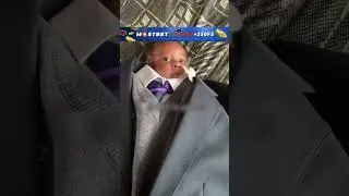 Собрал сына на первый день в школе 😂👶👔